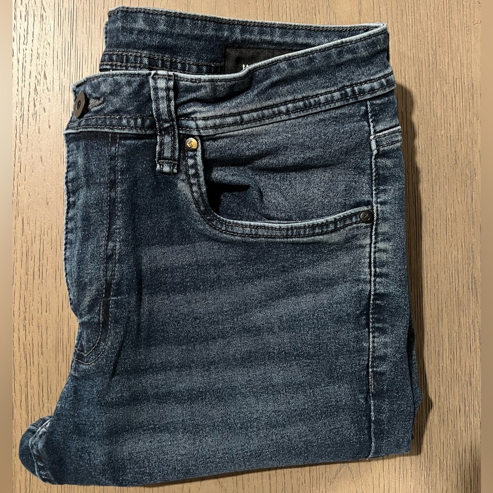 The Perfect Jean NYC Slim Fit Blue Stretch Denim Jeans Men's Size 32/30